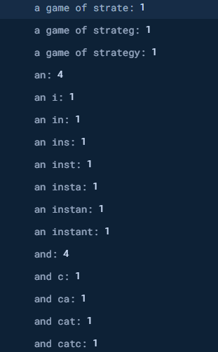 Word Index Firestore